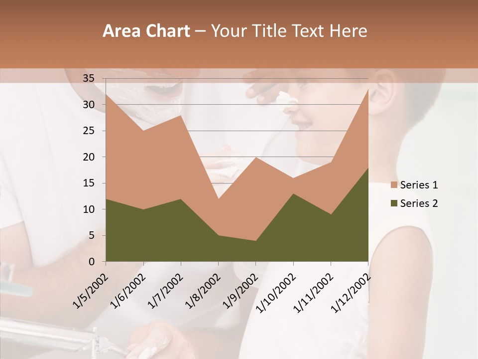 Indoors Together Son PowerPoint Template