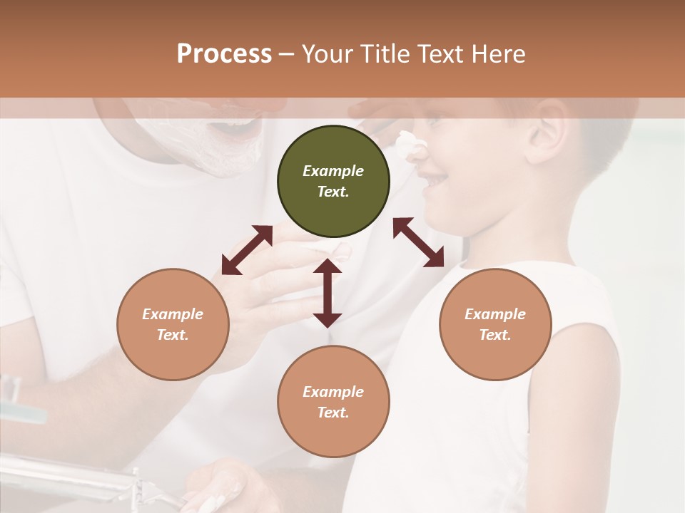 Indoors Together Son PowerPoint Template