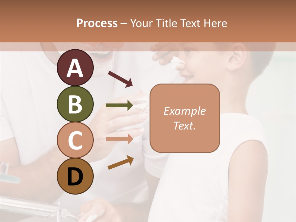 Indoors Together Son PowerPoint Template