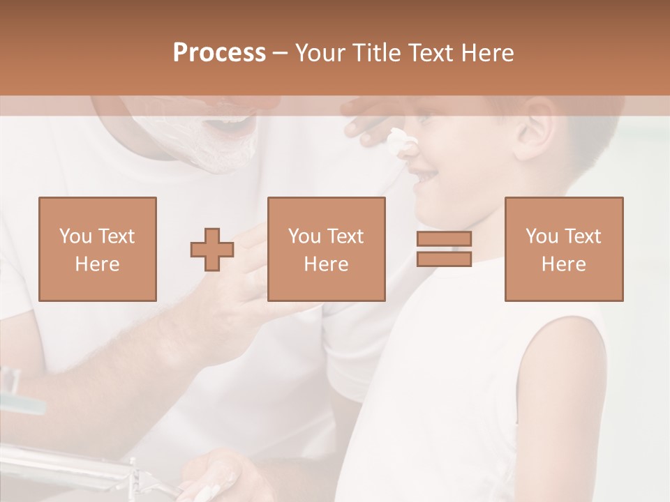 Indoors Together Son PowerPoint Template
