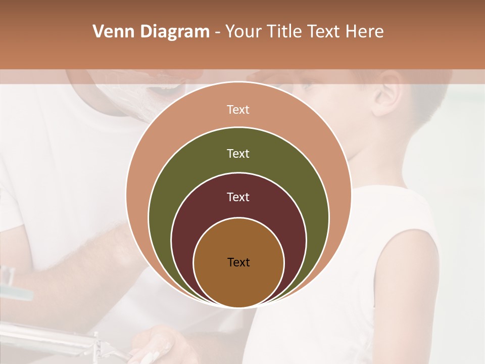 Indoors Together Son PowerPoint Template