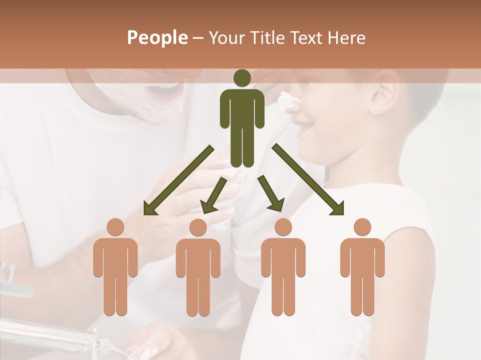 Indoors Together Son PowerPoint Template