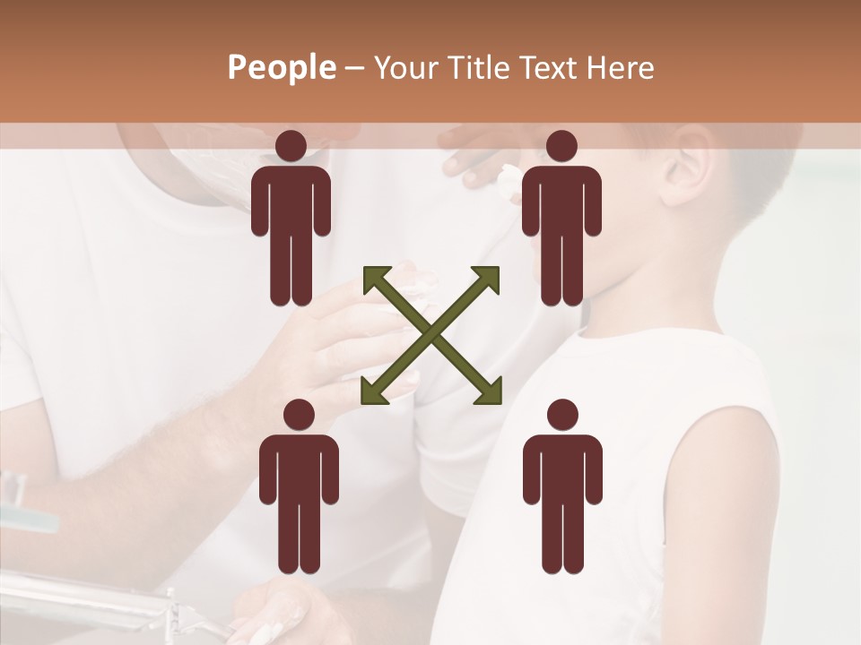 Indoors Together Son PowerPoint Template