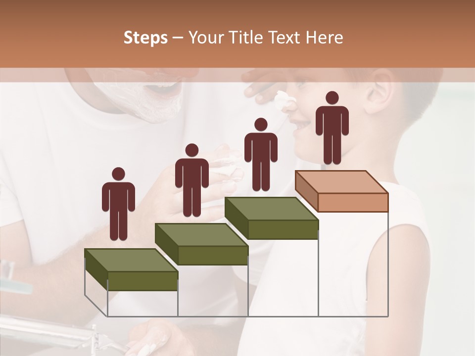 Indoors Together Son PowerPoint Template