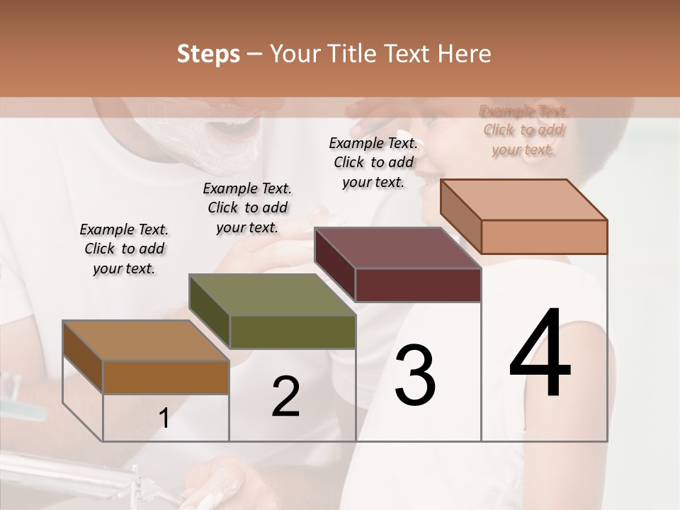 Indoors Together Son PowerPoint Template