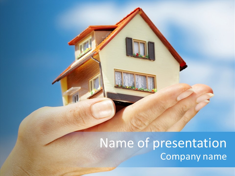 Loan Estate Background PowerPoint Template