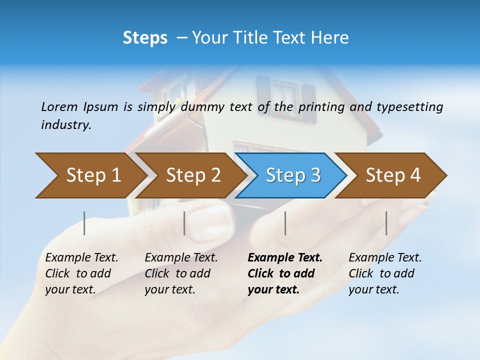 Loan Estate Background PowerPoint Template