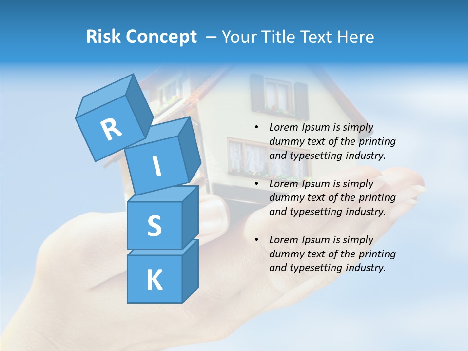 Loan Estate Background PowerPoint Template