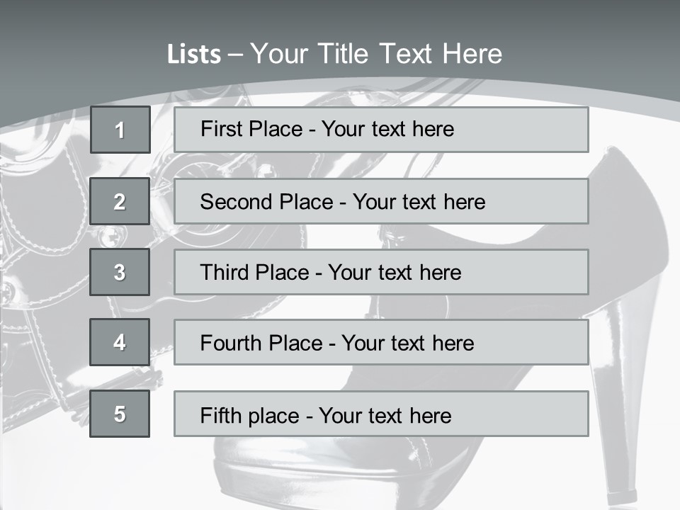 Set Style Mirror PowerPoint Template