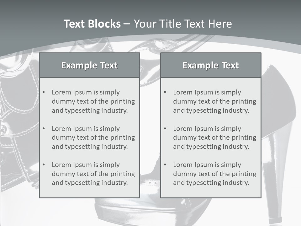 Set Style Mirror PowerPoint Template