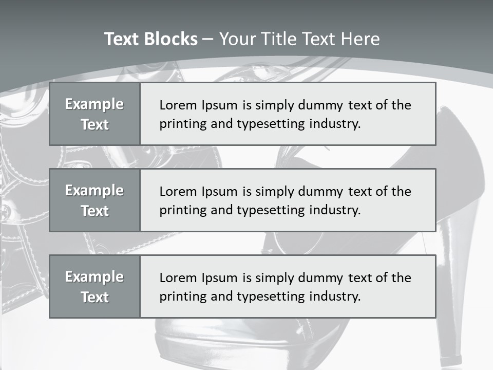 Set Style Mirror PowerPoint Template