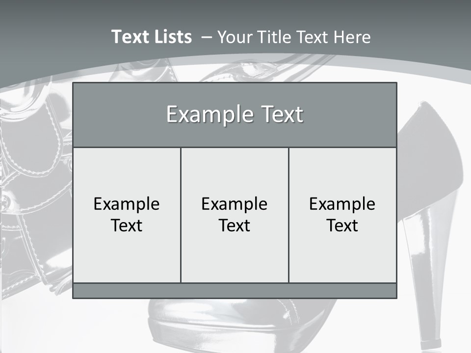 Set Style Mirror PowerPoint Template