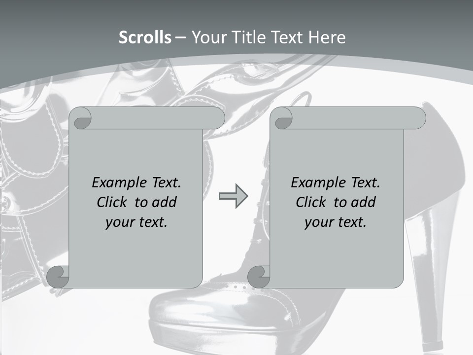 Set Style Mirror PowerPoint Template