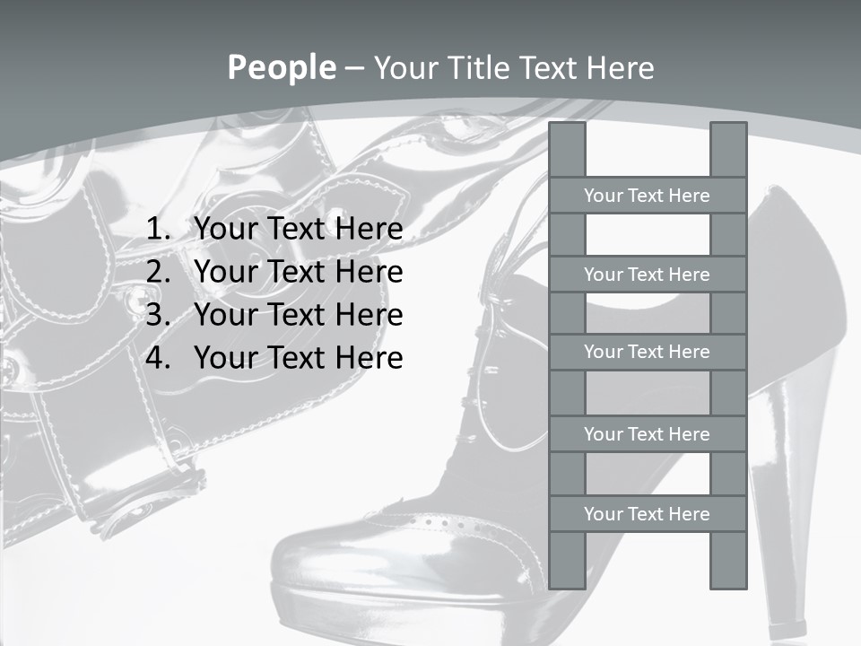 Set Style Mirror PowerPoint Template