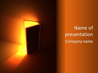 Fire Combustion Heat PowerPoint Template