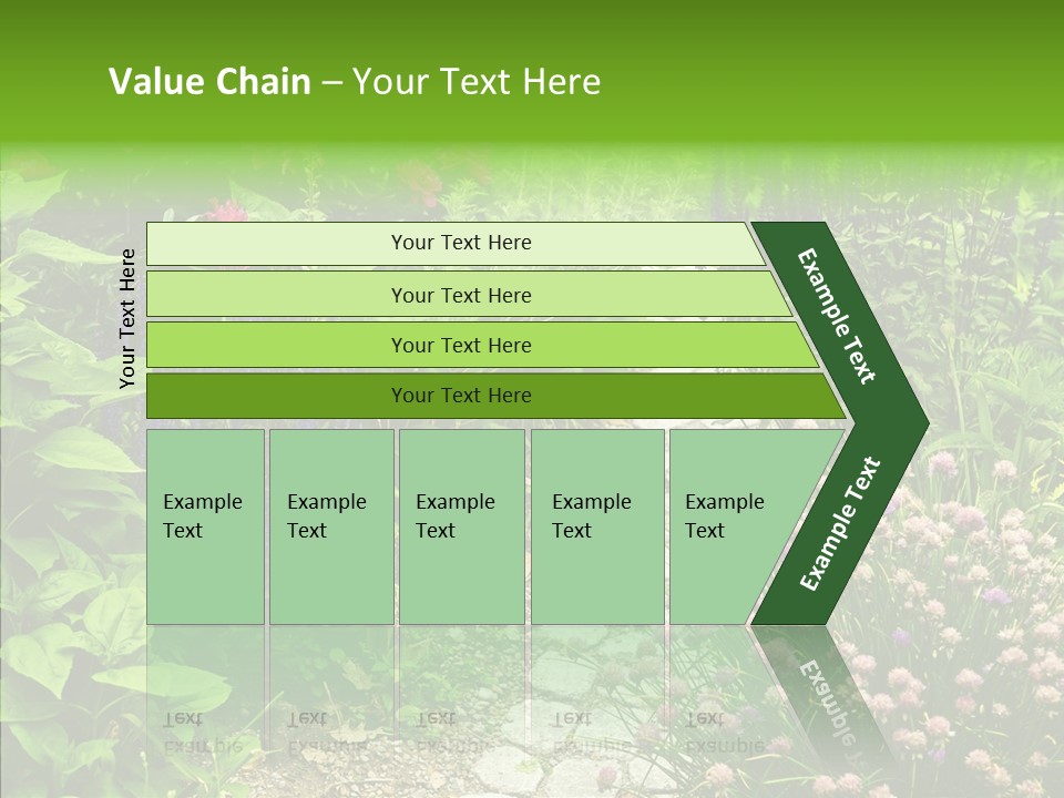 Garden Pave Backyard PowerPoint Template