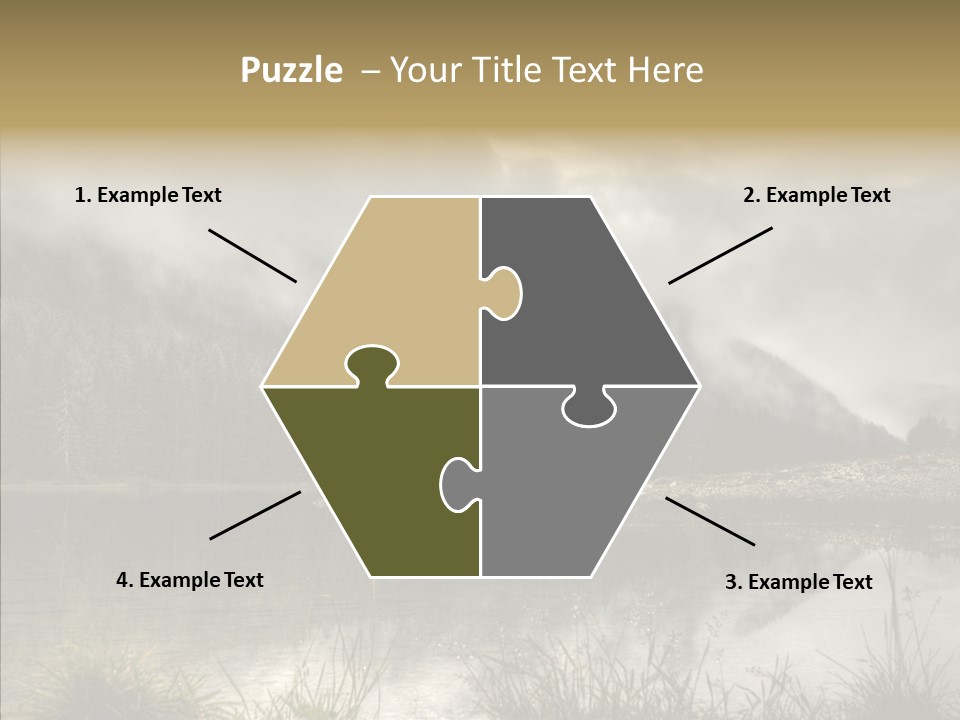 Fog Vacation Relaxation PowerPoint Template