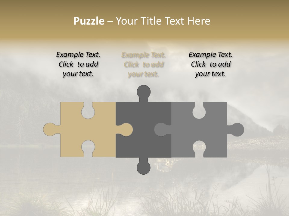 Fog Vacation Relaxation PowerPoint Template