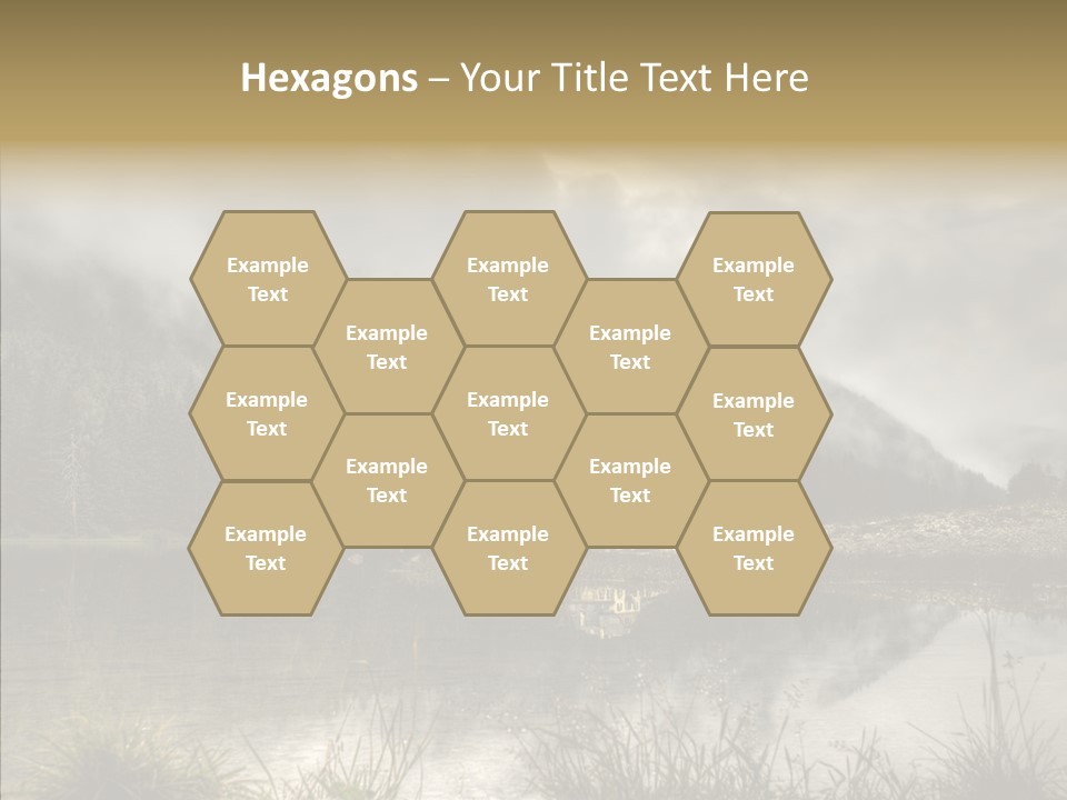 Fog Vacation Relaxation PowerPoint Template