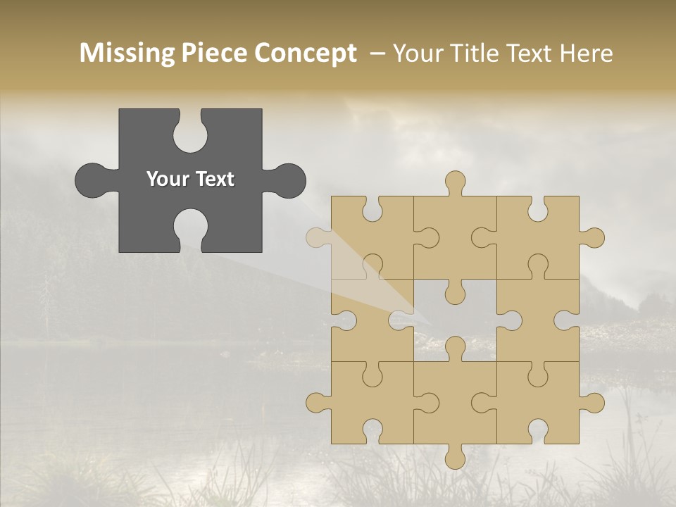 Fog Vacation Relaxation PowerPoint Template