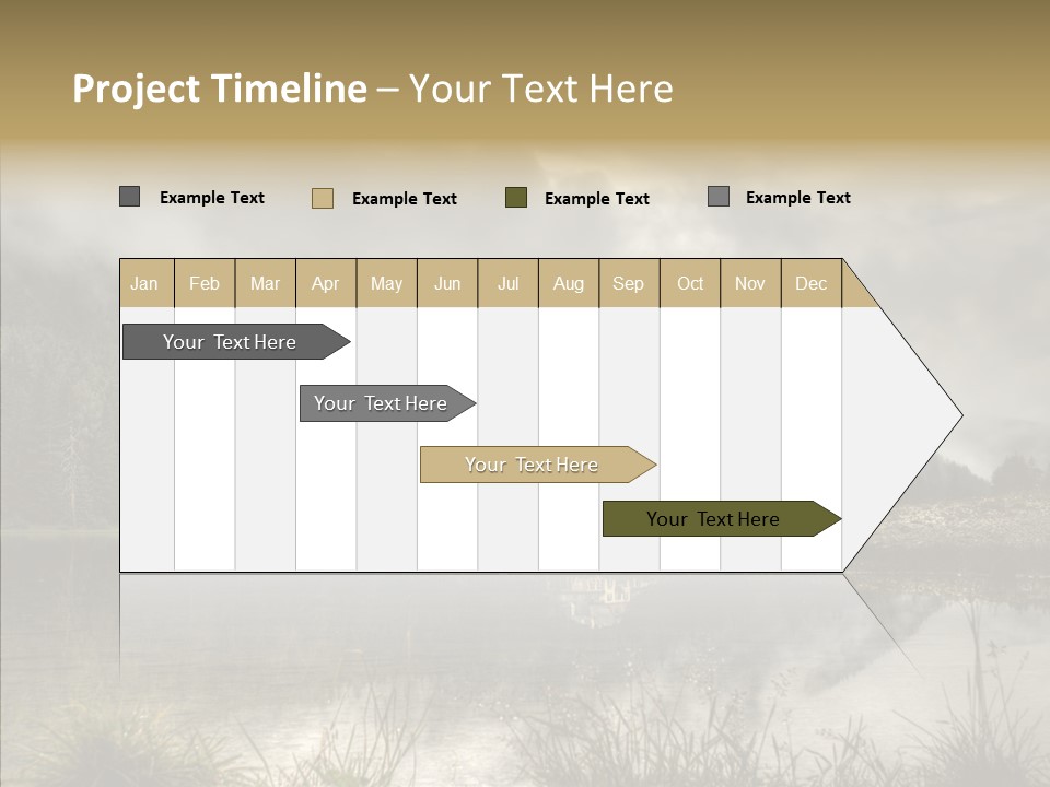 Fog Vacation Relaxation PowerPoint Template