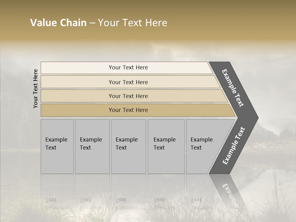 Fog Vacation Relaxation PowerPoint Template