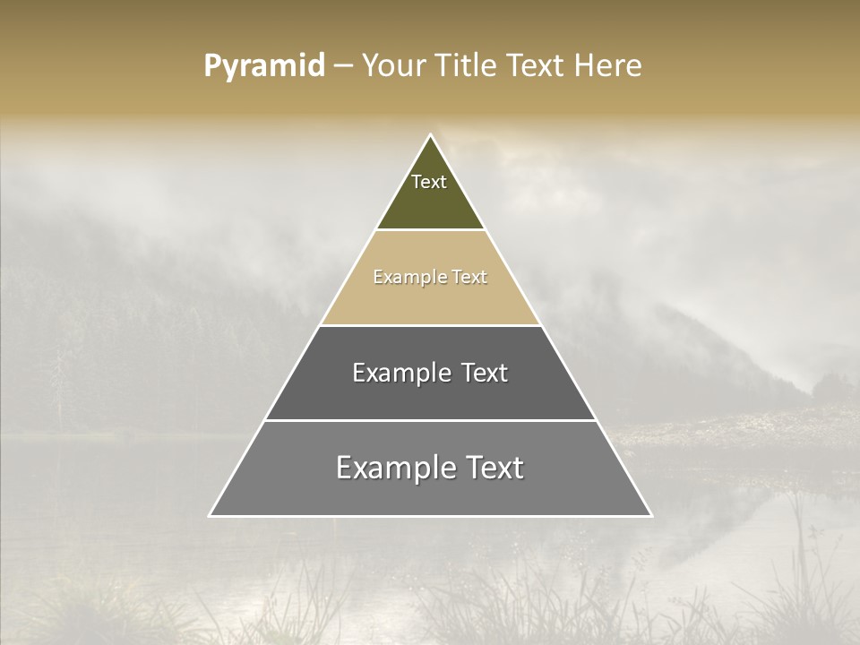 Fog Vacation Relaxation PowerPoint Template