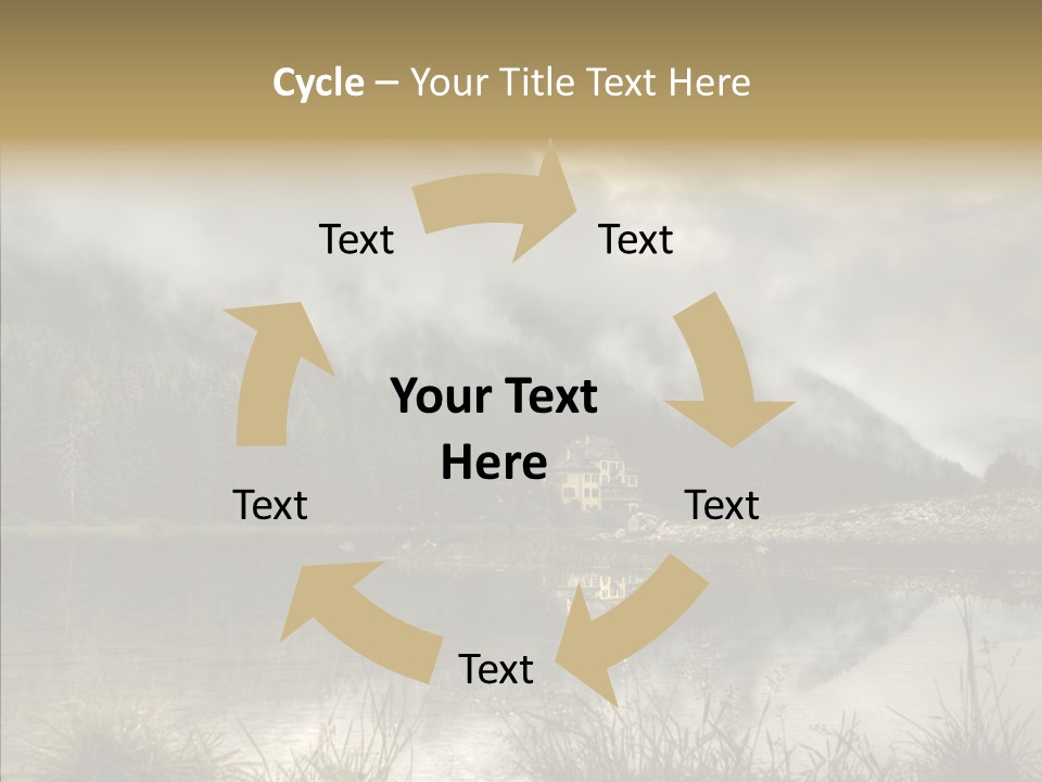 Fog Vacation Relaxation PowerPoint Template