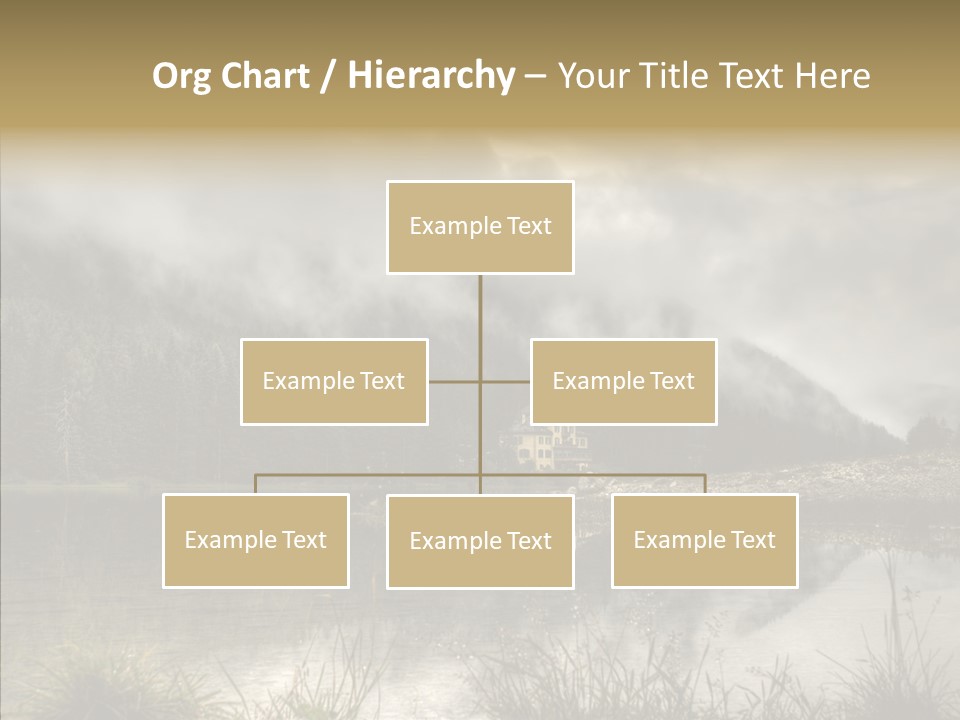 Fog Vacation Relaxation PowerPoint Template