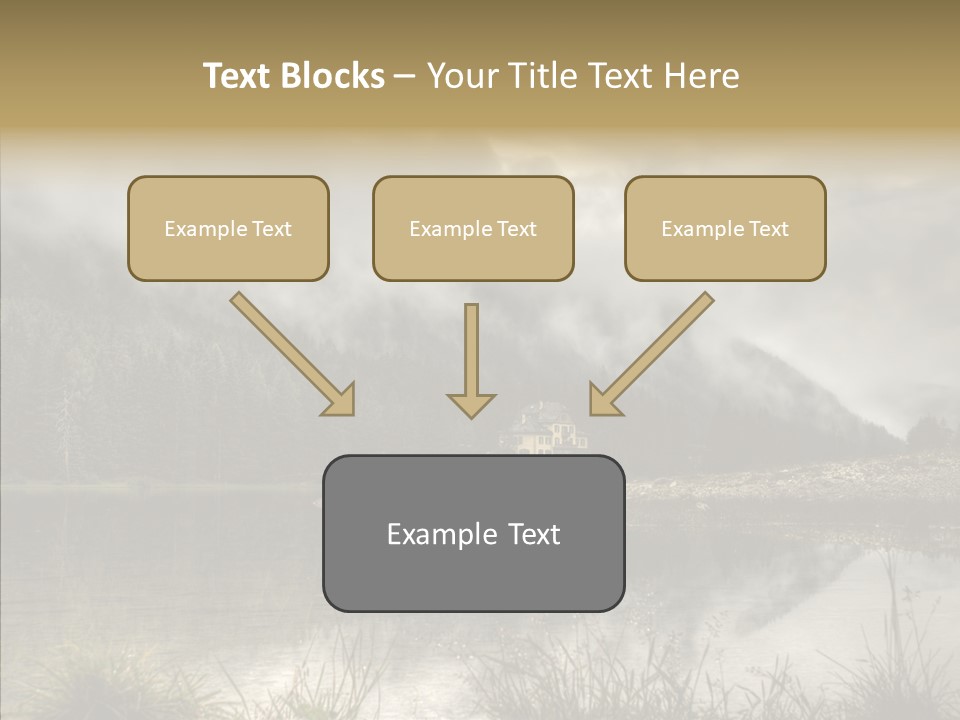 Fog Vacation Relaxation PowerPoint Template