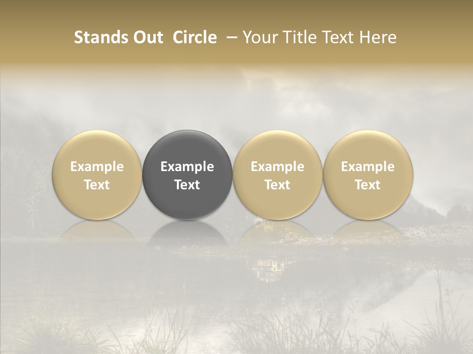 Fog Vacation Relaxation PowerPoint Template