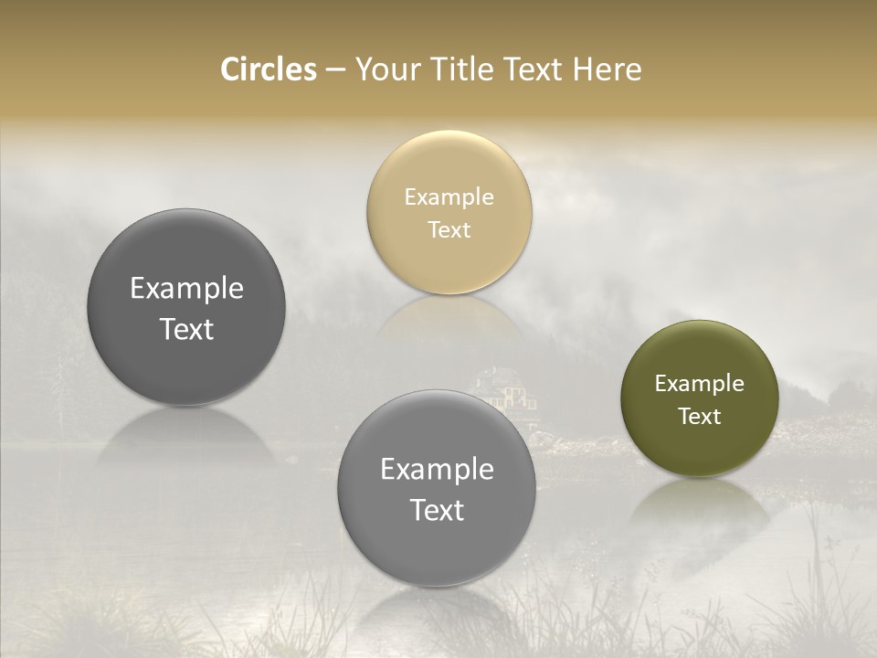 Fog Vacation Relaxation PowerPoint Template