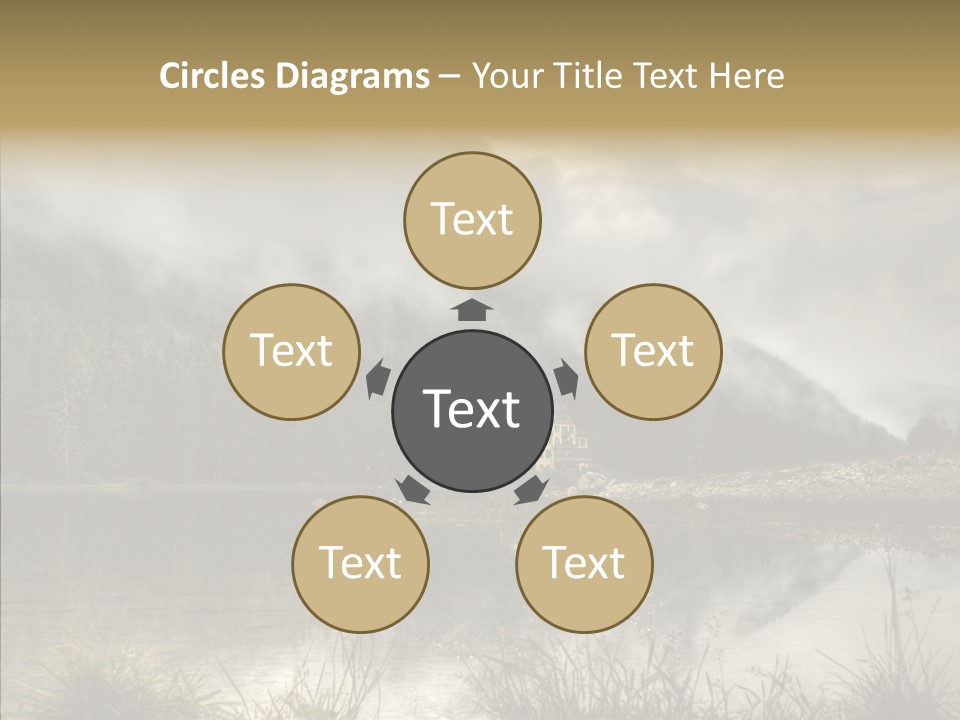 Fog Vacation Relaxation PowerPoint Template