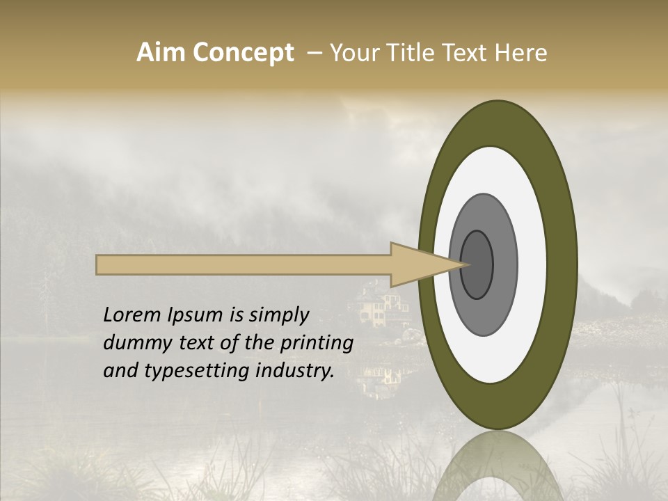 Fog Vacation Relaxation PowerPoint Template