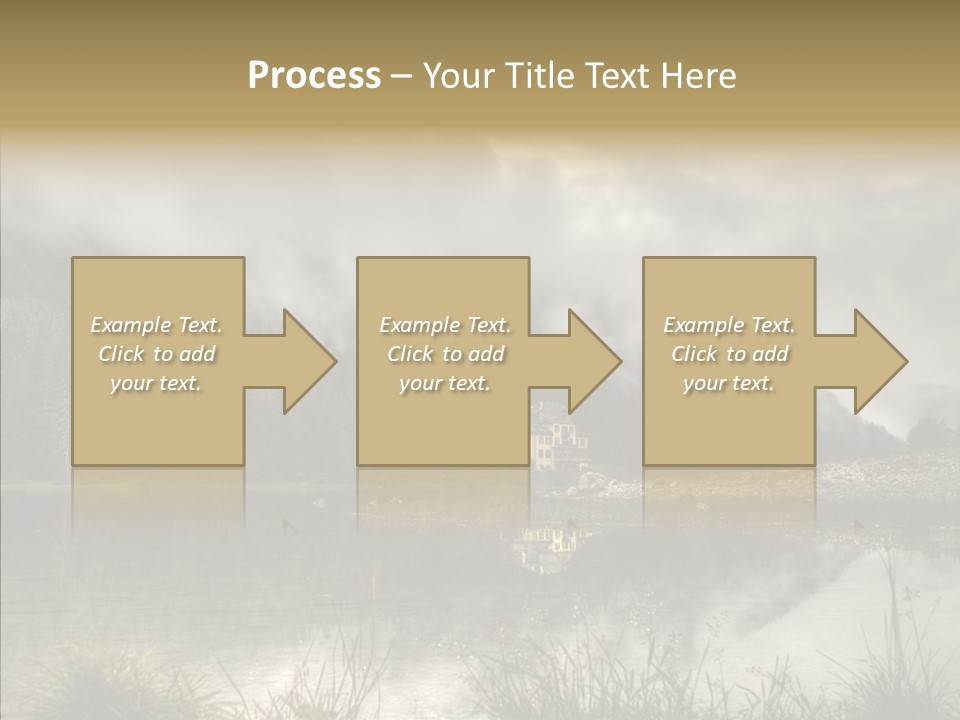 Fog Vacation Relaxation PowerPoint Template