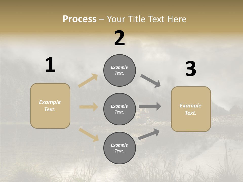 Fog Vacation Relaxation PowerPoint Template