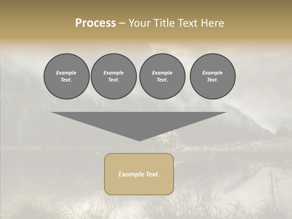 Fog Vacation Relaxation PowerPoint Template