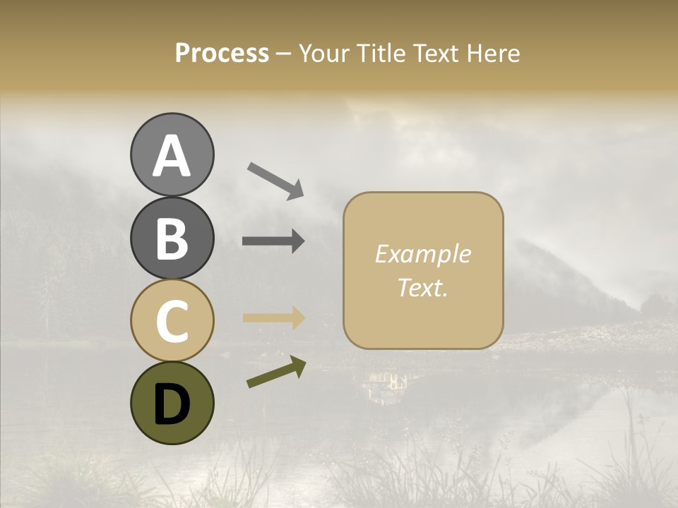 Fog Vacation Relaxation PowerPoint Template