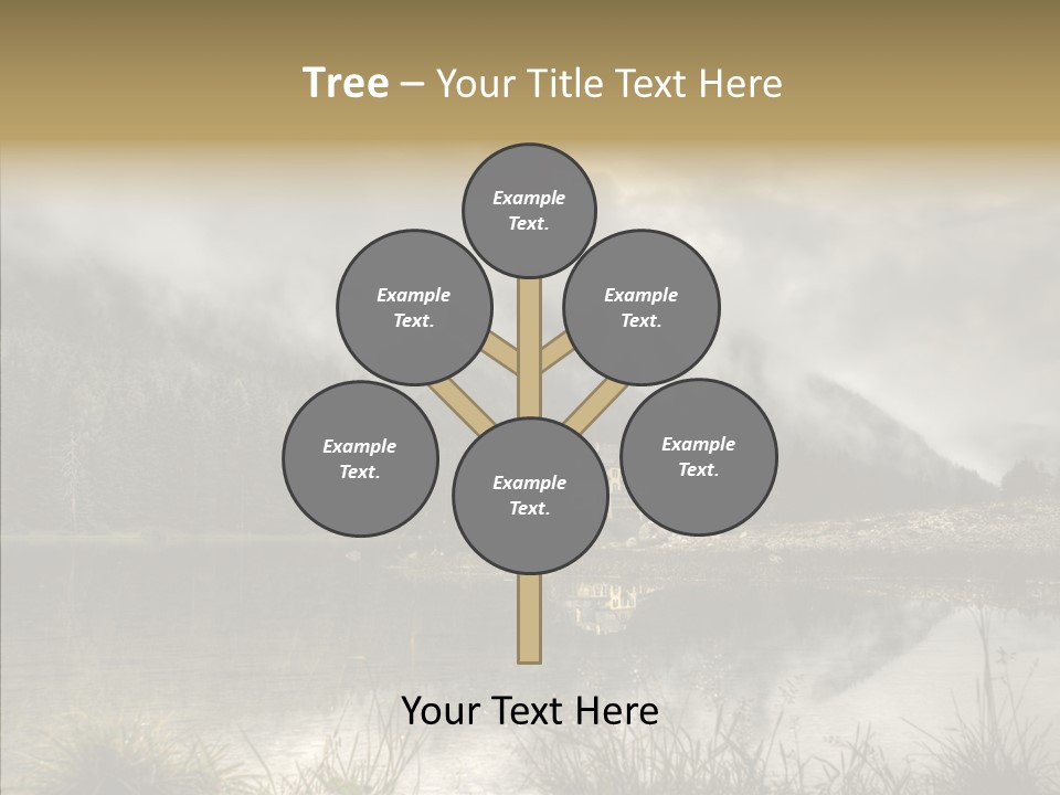 Fog Vacation Relaxation PowerPoint Template