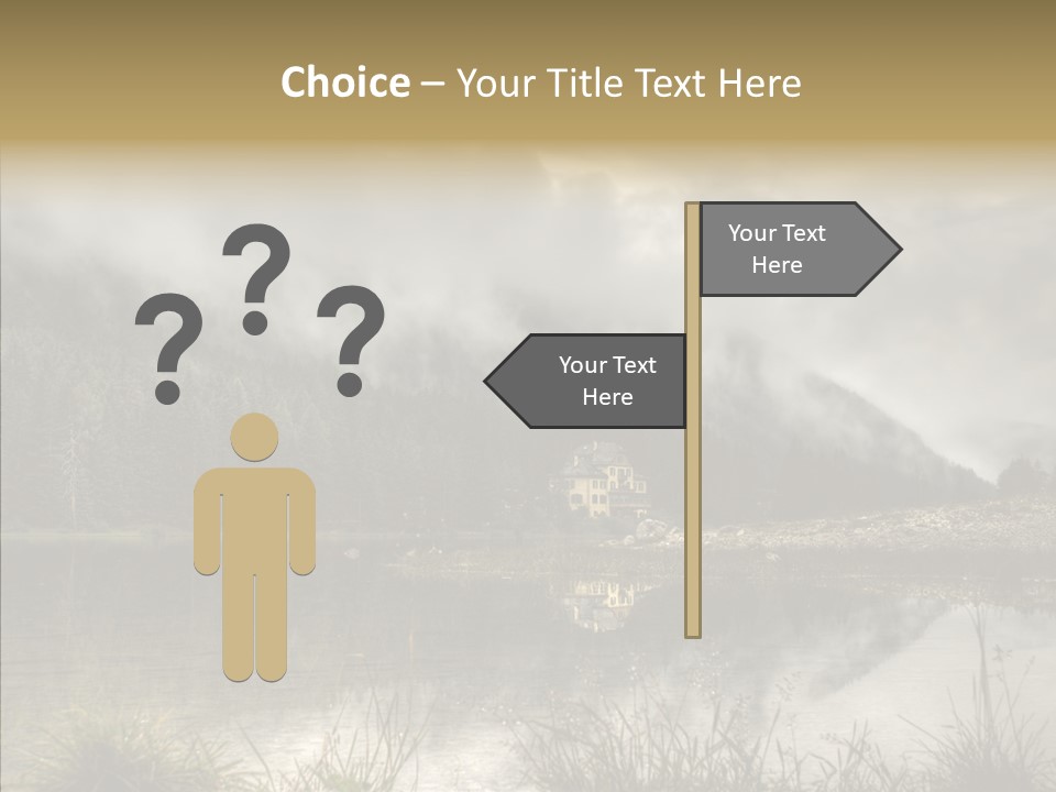 Fog Vacation Relaxation PowerPoint Template