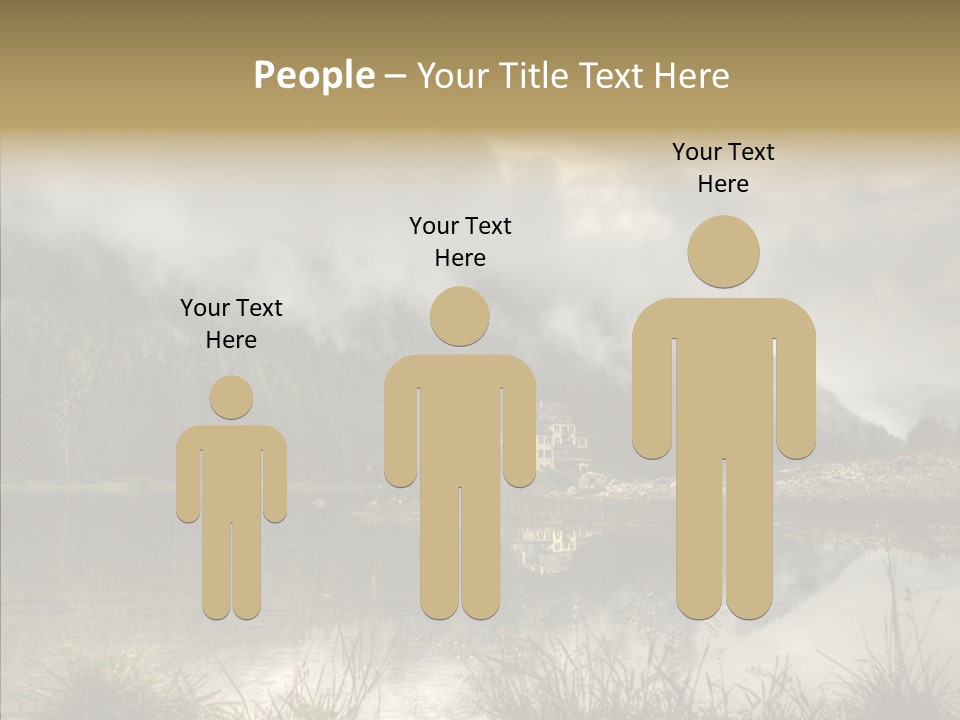 Fog Vacation Relaxation PowerPoint Template