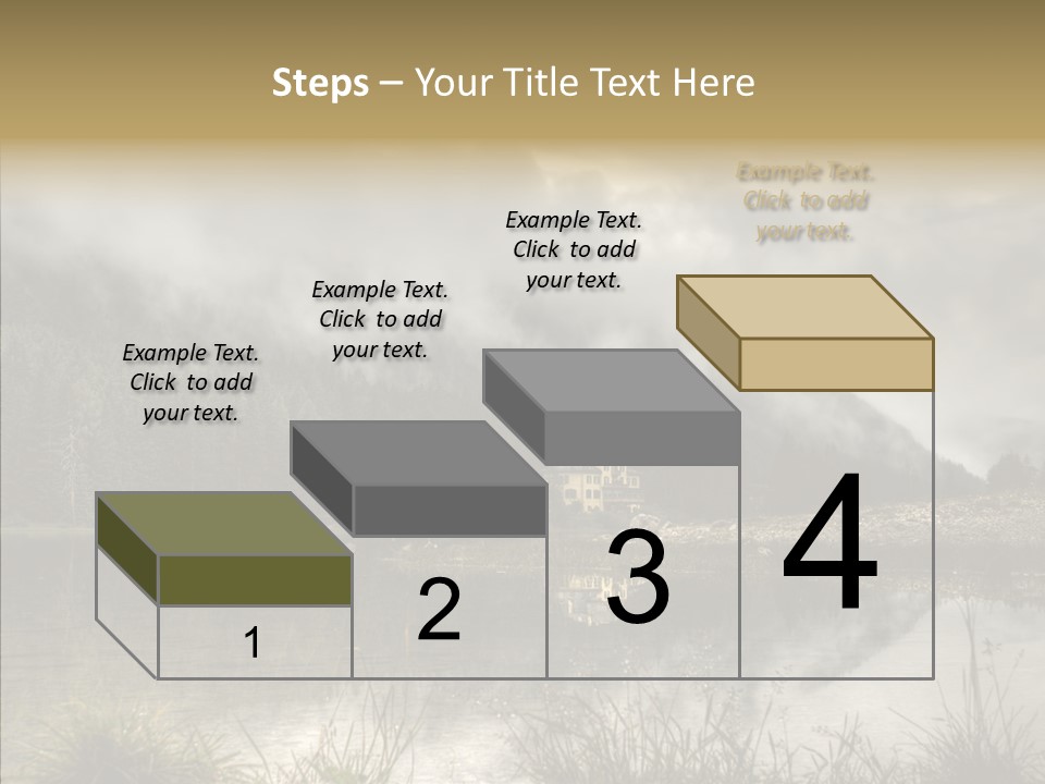 Fog Vacation Relaxation PowerPoint Template