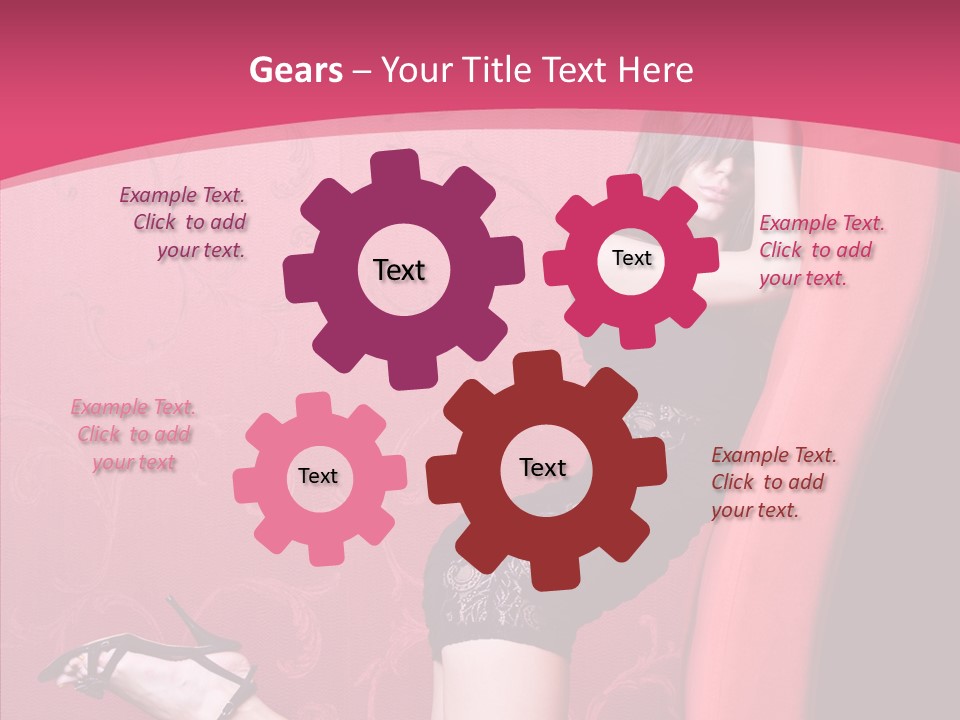 Happy Figure Corporation PowerPoint Template