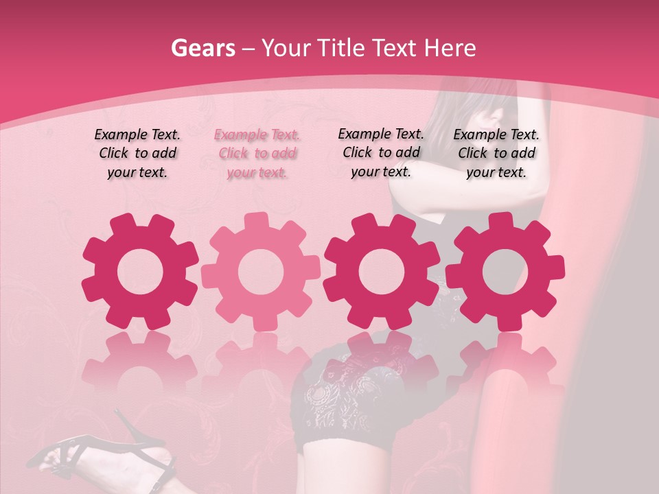 Happy Figure Corporation PowerPoint Template