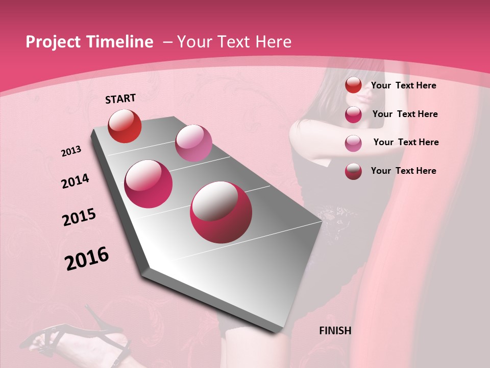 Happy Figure Corporation PowerPoint Template