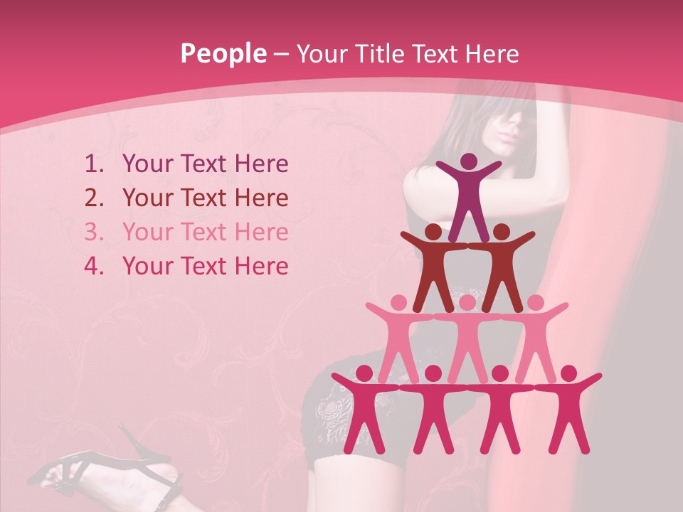 Happy Figure Corporation PowerPoint Template