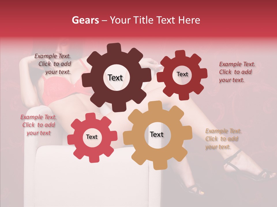 Di Cu Ion Character Company PowerPoint Template