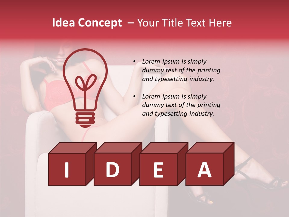 Di Cu Ion Character Company PowerPoint Template