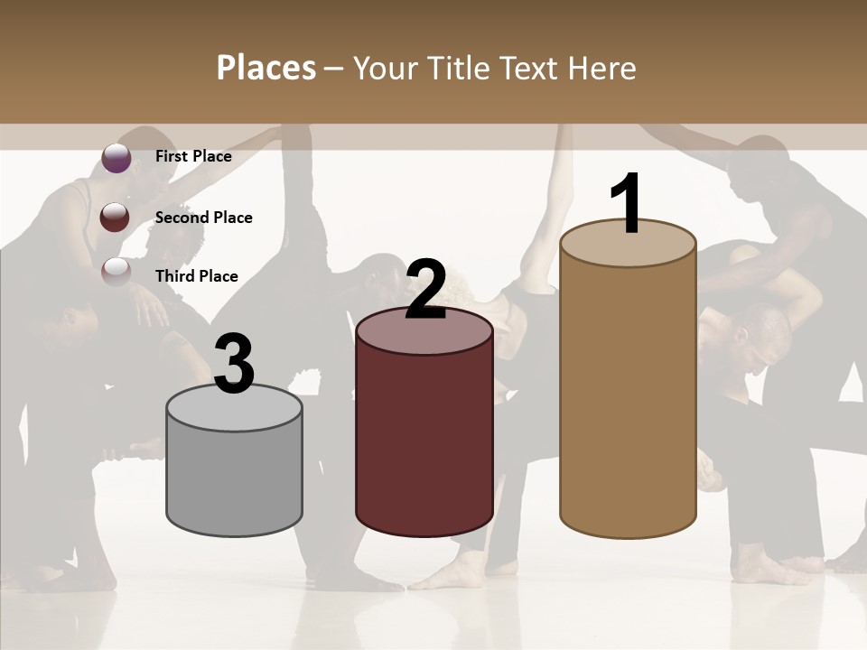 Boardroom Figure Office PowerPoint Template