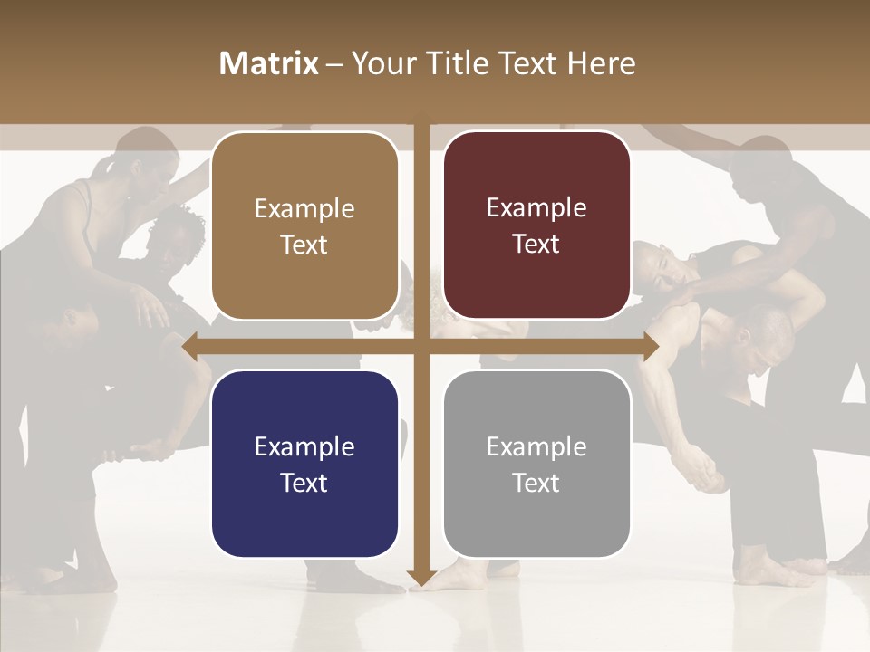 Boardroom Figure Office PowerPoint Template